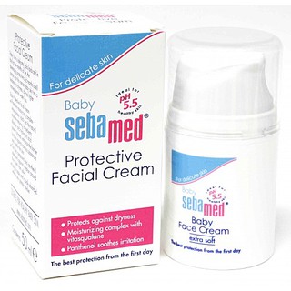 Sebamed Protective Facial Cream 50ml ให้ความชุ่มชื่น พร้อมลดการระคายเคืองผิว เสริมสร้างผิวใหม่ให้แข็งแรง