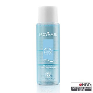 Provamed Acniclear Facial Toner 200 ml. ผลิตภัณฑ์โทนเนอร์ สำหรับทำความสะอาดและปรับสภาพผิว