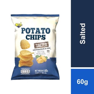 💥ลดราคา💥 NOI potato chip มันฝรั่งทอดกรอบ2รสชาติ เกลือ&amp;หัวหอม60กรัม 🎅ส่งด่วน🎅