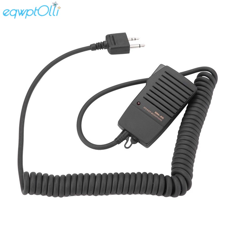 ไมโครโฟนลําโพงมือถือสําหรับ Icom Ic-V8 V85 V82 Ic-T2H T8A 2At W32A E90 วิทยุ