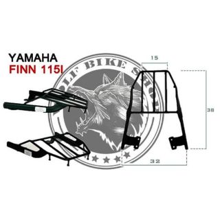 แร็คท้าย Yamaha Finn 115i