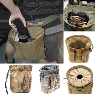 Molle Ammo Tactical Magazine Dump Drop Utility กระเป๋าใส่ปืนไรเฟิลล่าสัตว์