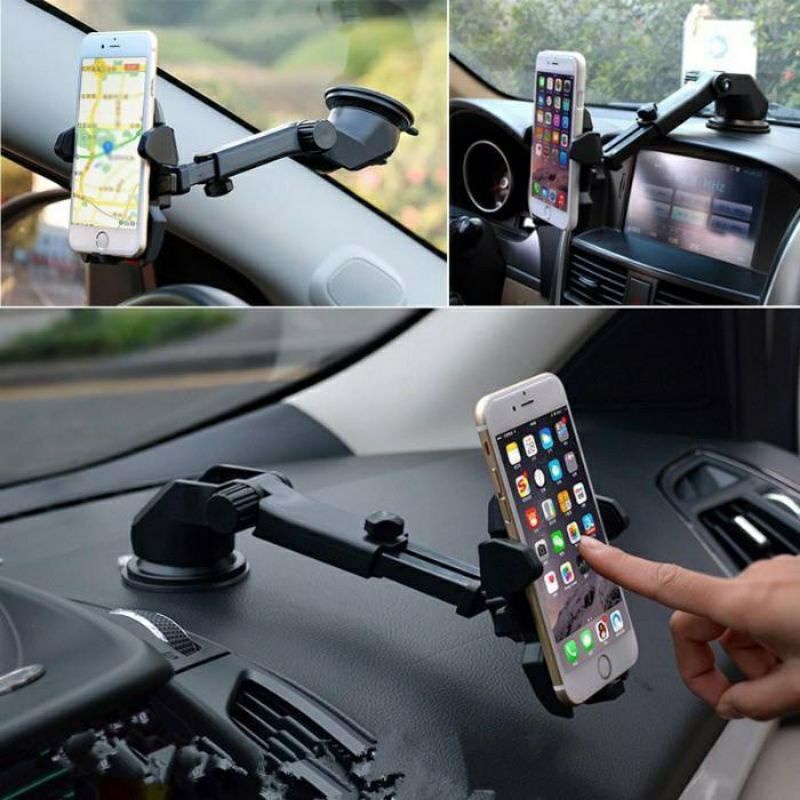 [BS88] ที่วางโทรศัพท์ในรถยนต์คอยาว ขายึดขาตั้งในรถยนต์ HP GPS Holder