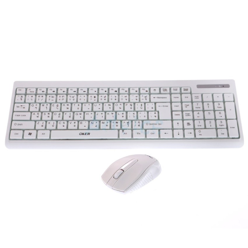 OKER 2in1 Wireless (G1000) White