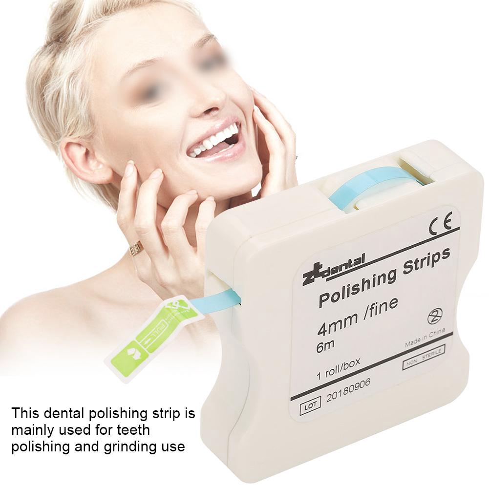 Whitening Strip Polishing 1Roll Tool Sanding Grinding 4mm Resin Tooth