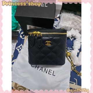 Princessshop ชาแนลทรงกล่องมินิ5"หนังแลมป์(ครบกล่อง)