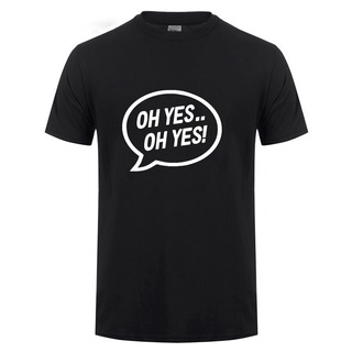 เสื้อยืด พิมพ์ลายโลโก้ OH YES OH YES สไตล์ฮิปฮอป สําหรับผู้ชายS-5XL