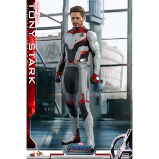 🕊️พร้อมส่ง ฟิกเกอร์ โมเดล ของสะสม Hot Toys MMS537 Avengers: Endgame - Tony Stark (Team Suit)