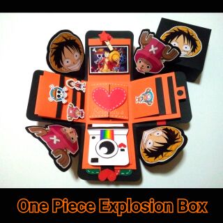 🎉🎁 One Piece Explosion Box กล่องของขวัญ วันพีช ลูกเล่นเยอะ  🎁