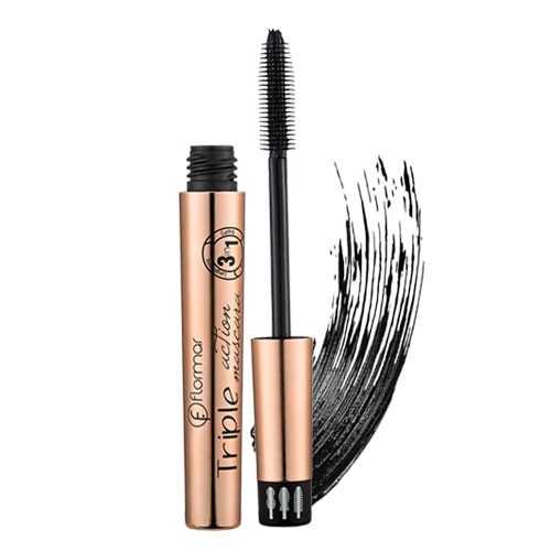 ฟลอร์มาร์ ทริปเปิล แอคชั่น มาสคาร่า FLORMAR TRIPLE ACTION MASCARA