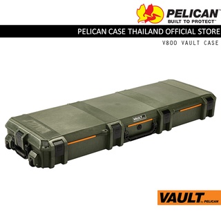 Pelican V800 Vault Double Rifle Case - กล่องใส่ปืนยาว - กล่องกันน้ำกันกระเเทก - OD Green