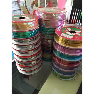 ลวดสีลวดรัดปากถุงคละสี พร้อมส่ง