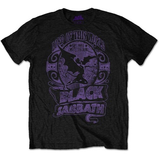 ขายดี เสื้อยืด พิมพ์ลาย Black Sabbath Lord Of This World MAgebc46BBnegd09 สีดํา สไตล์คลาสสิก