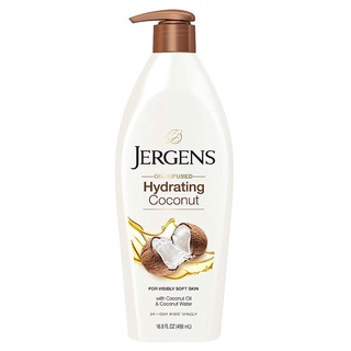 Jergens Hydrating Coconut Dry Skin Moisturiser 496 ml