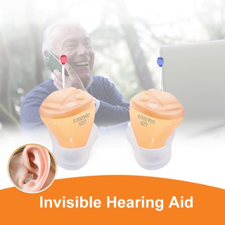 Amplifier Care Hearing Aids Sound Amplifier Mini In Ear Invisible Adjustable Tone