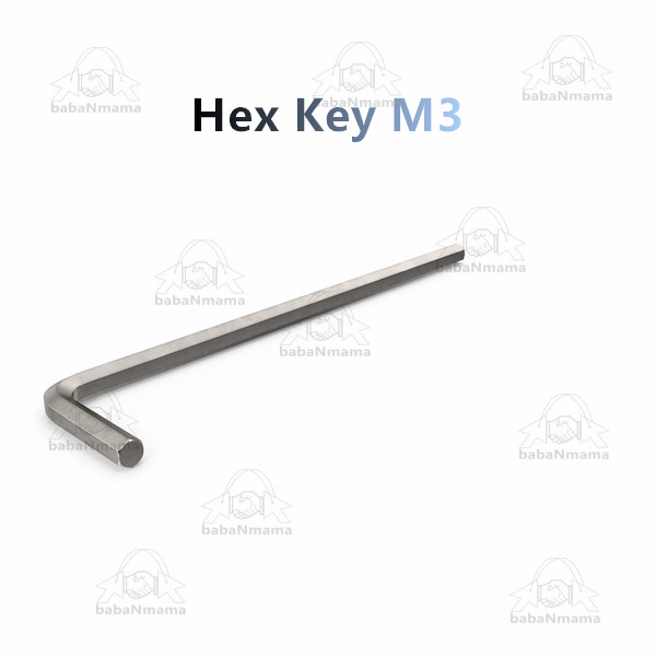 กุญแจหกเหลี่ยม Hex Allen M3