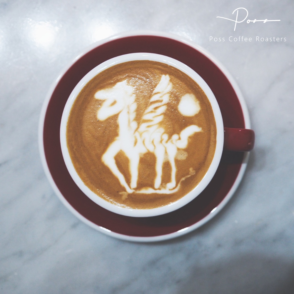 Poss Coffee Roasters เมล็ดกาแฟคั่ว กลาง เข้ม ลาว โบโลเวน อาราบิก้า 100% ขนาด 1kg บดฟรี ราคาส่ง