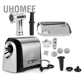 Uhomee เครื่องบดเนื้อสัตว์ไฟฟ้า สเตนเลส พลังงานสูง 3200W สําหรับห้องครัว