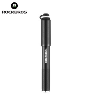 rockbros อุปกรณ์เสริมจักรยานเครื่องปั๊มลมยางจักรยานอลูมิเนียม 160 psi presta schrader