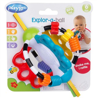 [ใช้ 2 โค้ดลดเพิ่ม] Playgro ของเล่นเสริมพัมนาการ Explor -A-Ball