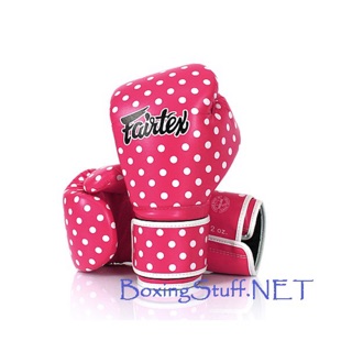 นวมชกมวย Fairtex BGV14 [Art Collection] VINTAGE ART – POLKA DOT 1854