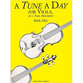 หนังสือเรียนดนตรี A TUNE A DAY FOR VIOLA BOOK TWO