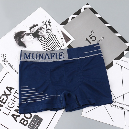 B8027W Munafie กางเกงชั้นในชายแบบมีขายืดเยอะ