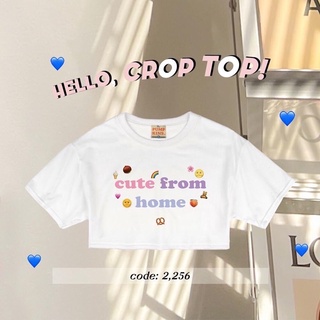 เสื้อครอป (Crop) พร้อมส่ง