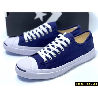 Converse jack percell รองเท้าผ้าใบผูกเชือกพร้อมกล่อง