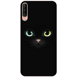 Cat Wiko View 4 lite Covers TPU Silicone Painted Soft Phone Case Wiko View4