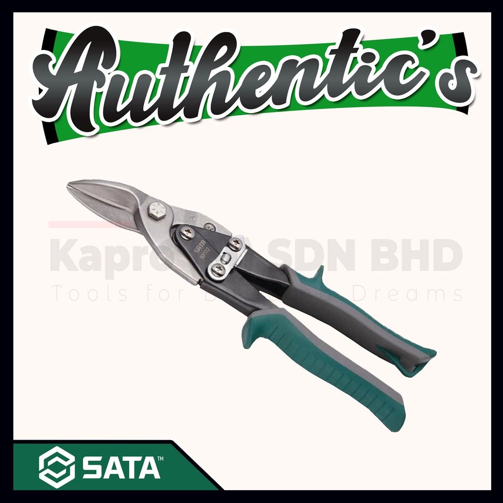 SATA 93103 AVIATION SNIPS, STRAIGHT CUT