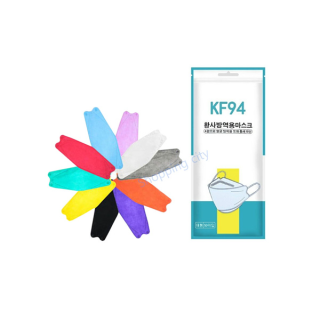 [ส่งฟรีใช้โค้ด 44FREE40] [สีตามชื่อตัวเลือก] แมส KF94 3D MASK แมสเกาหลี 1 แพ็ก 10 ชิ้น KF94 สินค้าพร้อมส่งในไทย