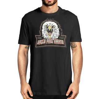 ROUNDคอลูกเรือNeckเสื้อยืด พิมพ์ลาย Eagle Fang Karate สําหรับผู้ชาย-4XL