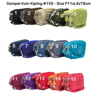 KIPLING กระเป๋าสตางค์ใส่เหรียญ มีซิป 3 ช่อง