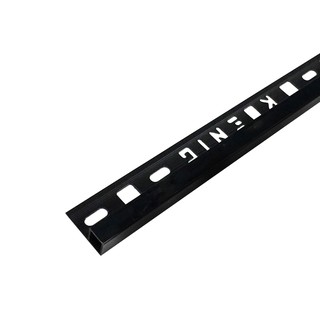 CORNER TRIM PVC SQG-1202011 12MM BLACK 2M คิ้ว PVC SQG-1202011 12 มม. ดำ 2 ม. คิ้ว อุปกรณ์ตกแต่งพื้นและผนัง วัสดุปูพื้นแ