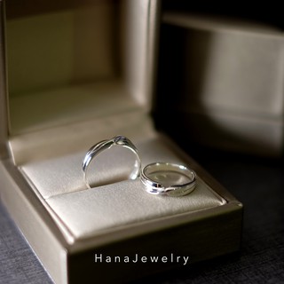 แหวนคู่ เงินแท้ รักนิรันดร์ Forever Couple Rings _HNFCR1