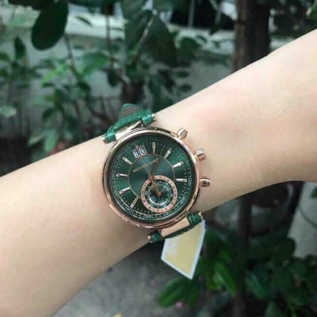 นาฬิกา Michael Kors MK2581 สายหนังสีเขียว