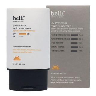 Belif ครีมกันแดด ป้องกันรังสียูวี SPF50+/PA+++ [ผลิตในเกาหลี]