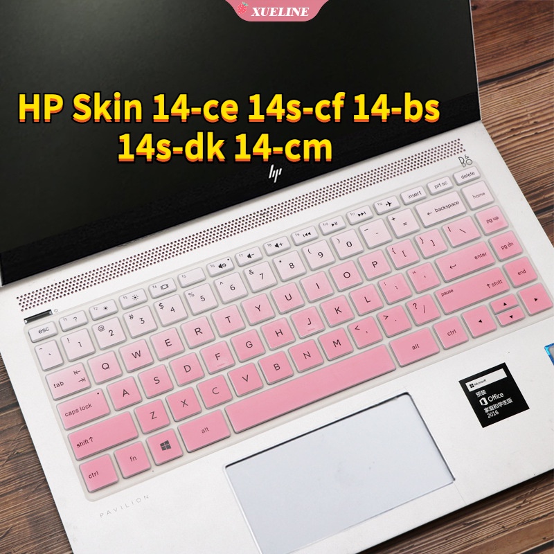 Hp Pavilion 14 Series ซิลิโคน 14 นิ้ว โน๊ตบุ๊ค แล็ปท็อป กันน้ํา กันฝุ่น แป้นพิมพ์ ป้องกันผิว สําหรับ HP Skin 14-ce 14s-cf 14-bs 14s-dk 14-cm ซิลิโคน นุ่มพิเศษ