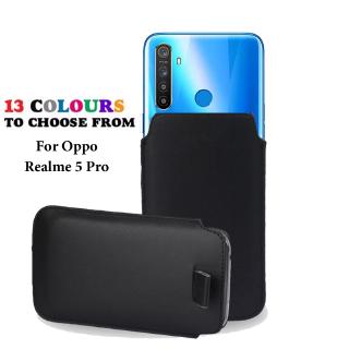 ซองซองหนังสำหรับ OPPO realme 5 Pro