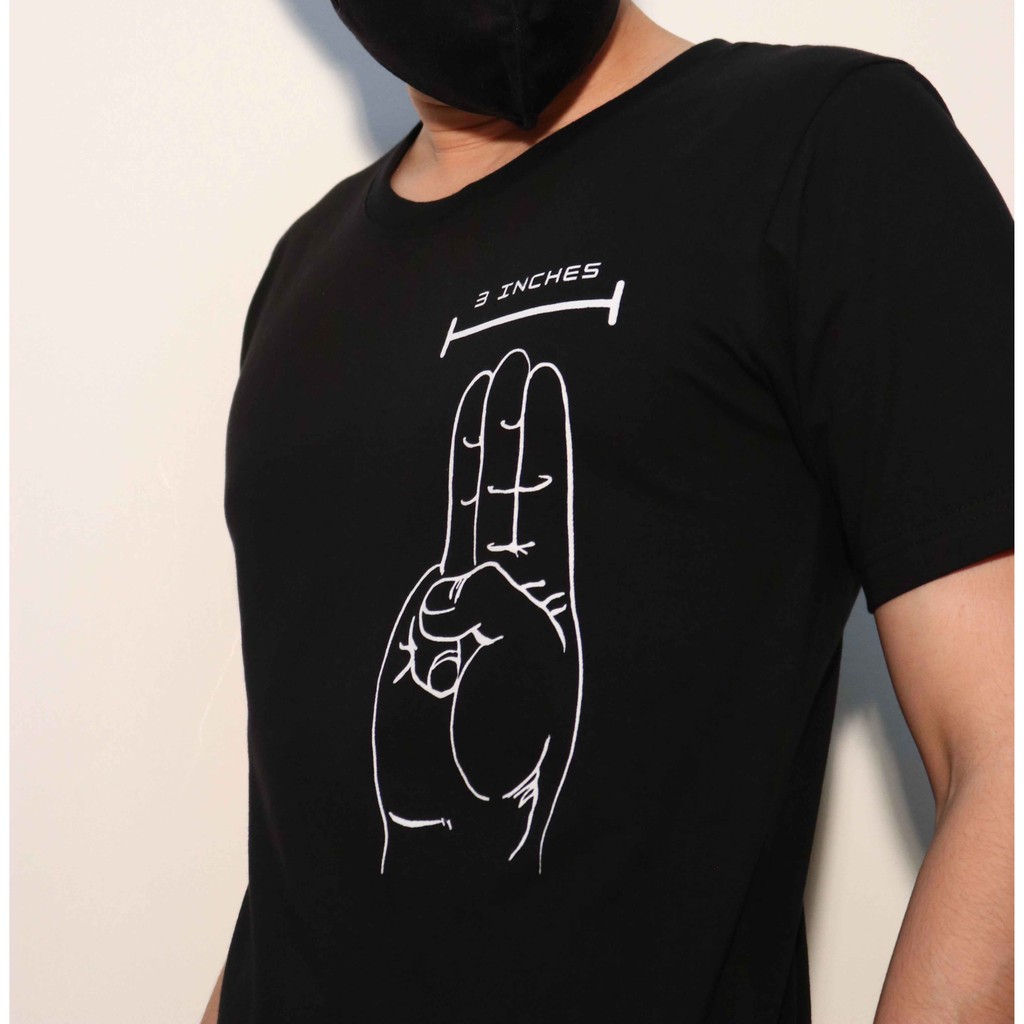 เสื้อ 3 Inches เสื้อ 3 นิ้ว สามนิ้วที่แปลว่า 7.62 ซม. ที่แปลว่า 3/12 ฟุต เสื้อลูกเสือ เสื้อหน่วยวัด 