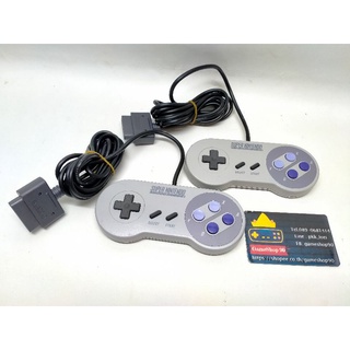 จอยแท้ Snes  หรือ จอย Super nes โซเมริกาแท้ สายยาว สายนิ่ม กดเด้งใช้งานได้ปกติ