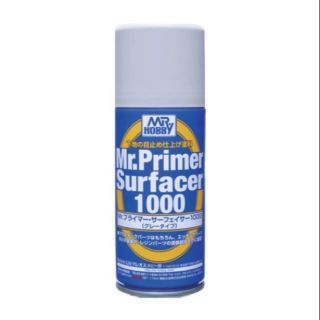 สีสเปรย์รองพื้นโมเดลมิสเตอร์ฮอบบี้ B524 Mr.Primer Surfacer 1000 Spray