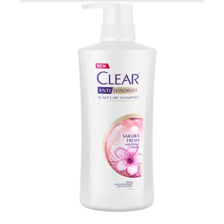 Clear Shampoo Sakura Fresh Anti Dandruff เคลียร์ แชมพุขจัดรังแค สุตรใหม่ 425 ml.ผลิตภัณฑ์ดูแลผม