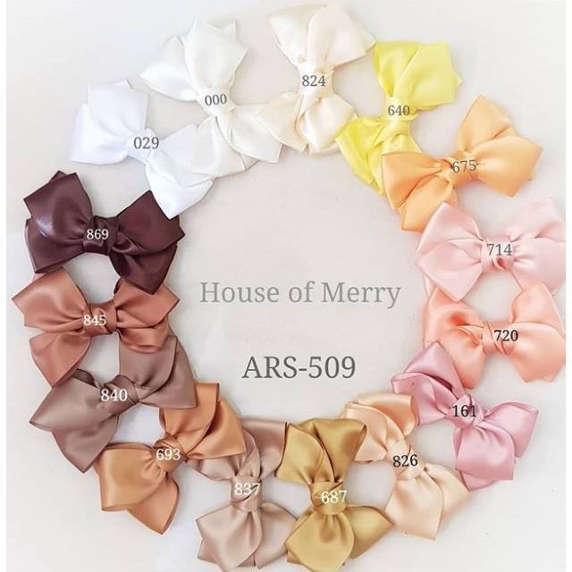 SATIN RIBBON APPLICATION ARS-509 (ไม่มีคลิป)