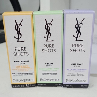 ใหม่แท้ 100%YSL Yves Saint Laurent Pure Shots Lines Away Serum