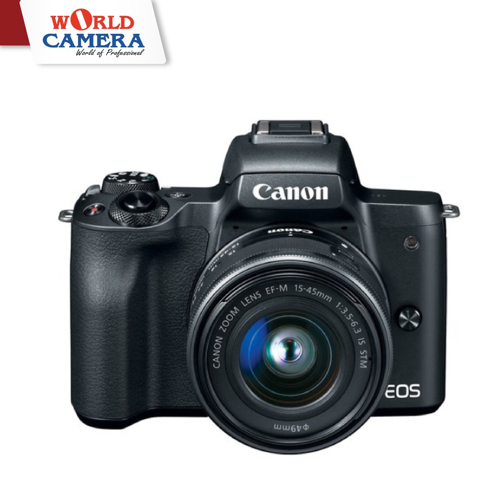 CANON EOS M50 Mirrorless Digital Camera+EF-S15-45mm Lens -สินค้าประกันศูนย์