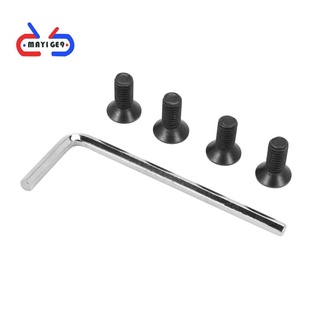 4Pcs Scooter Handlebar Front Fork Tube Screws With Hexagon Handle Replacement Parts Kits for xiaomi M365 Ninebot Es2 Accessories