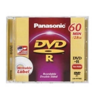 DVD-R ยี่ห้อ panasonic 1.4 GB.