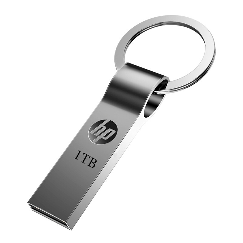 original hp v 285 usb แฟลชไดรฟ์โลหะแบบพกพา 1 tb #8